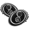 Spyder Porsche 911 05-09 Projector Headlights Xenon/HID Model- DRL LED Blk PRO-YD-P99705-HID-DRL-BK 5080103