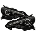 Spyder Scion FRS 12-14 Projector Headlights CCFL Halo DRL LED Black PRO-YD-SFRS12-CCFL-BK 5075383