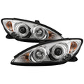 Spyder Toyota Camry 02-06 Projector Headlights LED Halo LED Chrome High H1 Low H1 PRO-YD-TCAM02-HL-C 5064318