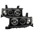 Spyder Scion XB 03-07 Projector Headlights LED Halo Black High H1 Low 9006 PRO-YD-TSXB03-HL-BK 5011893