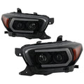 Spyder Toyota Tacoma 16-18 (SR5 Model Only) Projector Headlights Black Smoke PRO-YD-TT16-LB-BSM 5087546
