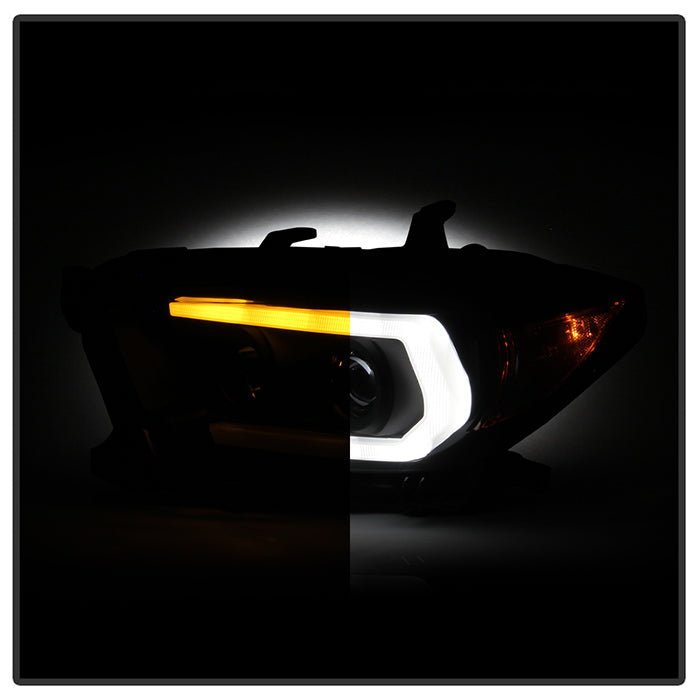 Spyder Toyota Tacoma 16-18 (SR5 Model Only) Projector Headlights Black Smoke PRO-YD-TT16-LB-BSM 5087546
