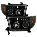 Spyder Signature Toyota Tundra 07-13 / Sequoia 08-13 Projector Headlights - (PRO-YD-TTU07-HL-BKV2) 5086044