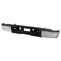 SPYDER xTune 07-13 Chevy Silverado/GMC Sierra 1500 OEM Style Steel Rear Bumper - Chrome RB-CS07-SET-C 9046926