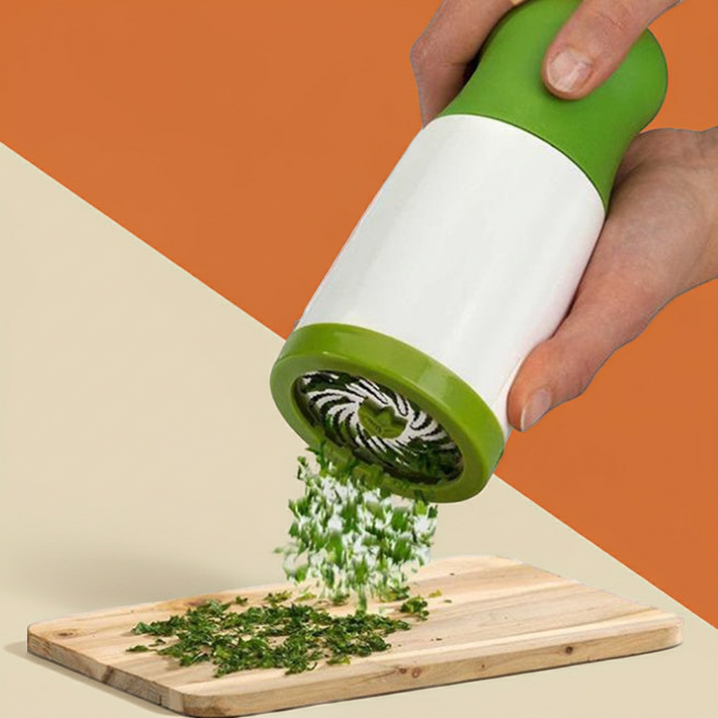 Manual Herb Grinder and Spice Chopper – Stainless Steel Blades