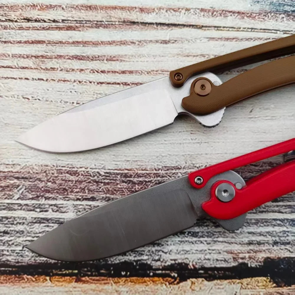 Folding Knife with Pocket Clip Portable Outdoor Hiking Preferred Travel Knives Ergonomic Design Festival Gift High-quality Tools