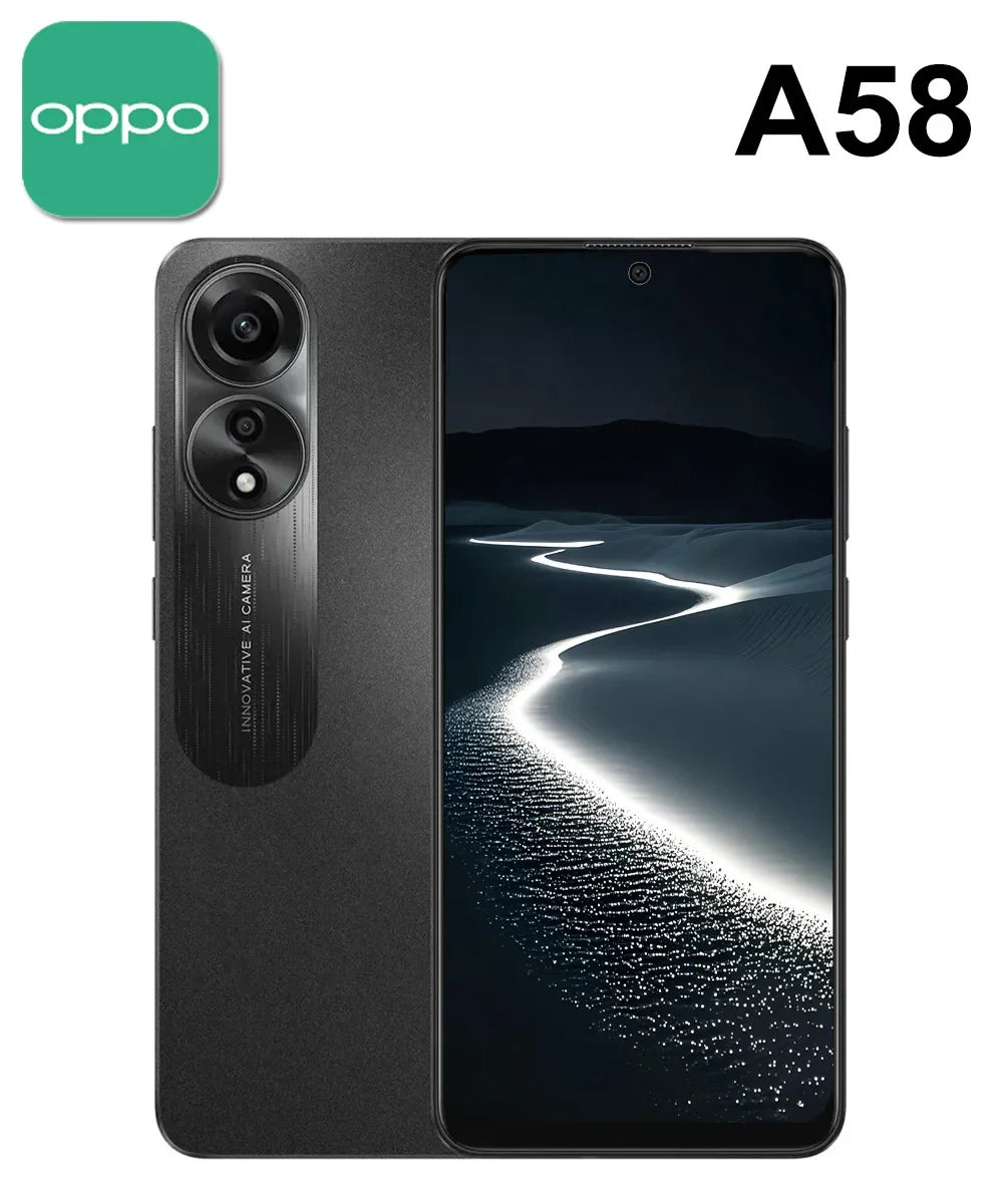 OPPO A58 Original 5G mobile phone/dual sim dual standby 6.56-inch 8GB+256GB/5000mAh long battery life mobile phone