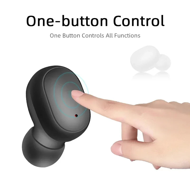 A6S TWS Wireless Headphones Bluetooth Earphone 5.0 Stereo Headset Earbuds with Microphone For iPhone Xiaomi