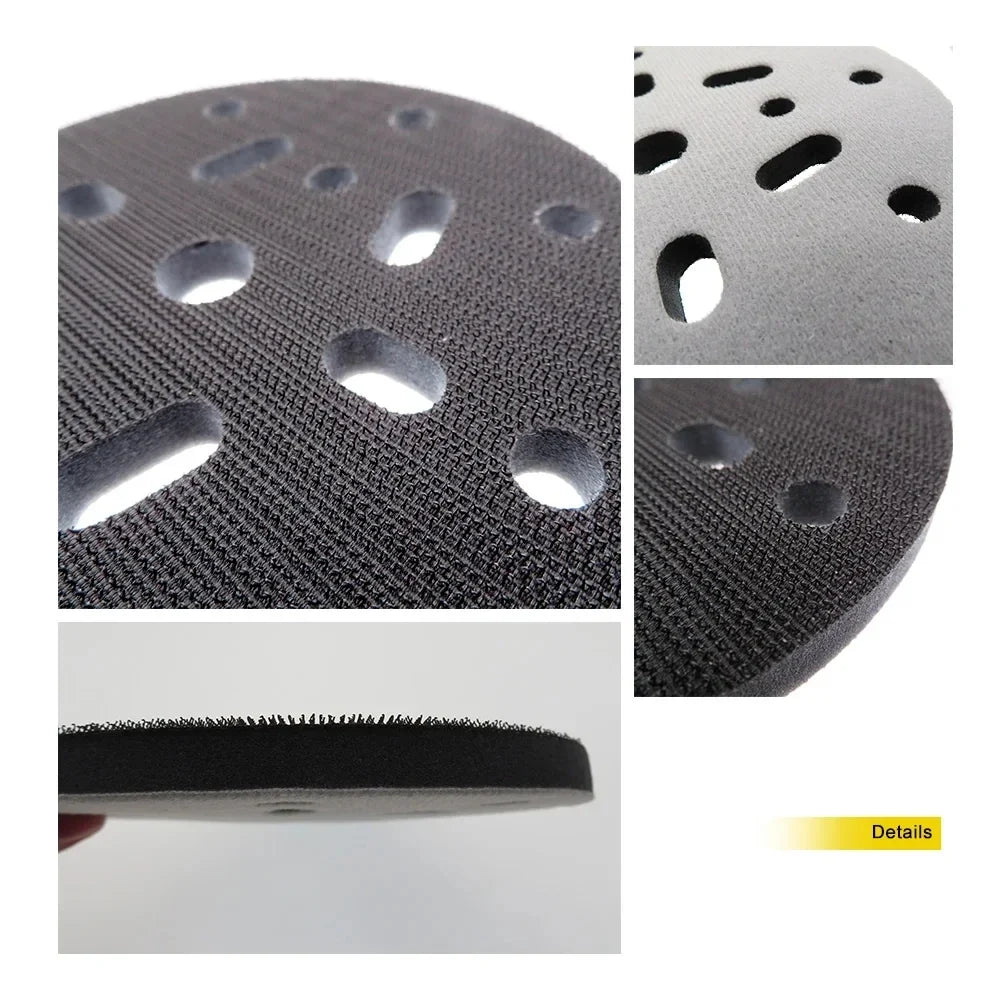 1PCS Buffing Pad 6 Inch 150mm Soft Buffer Sponge Interface Cushion Pad for Sanding Pads Automobiles Motorcycles Abrasive Tools