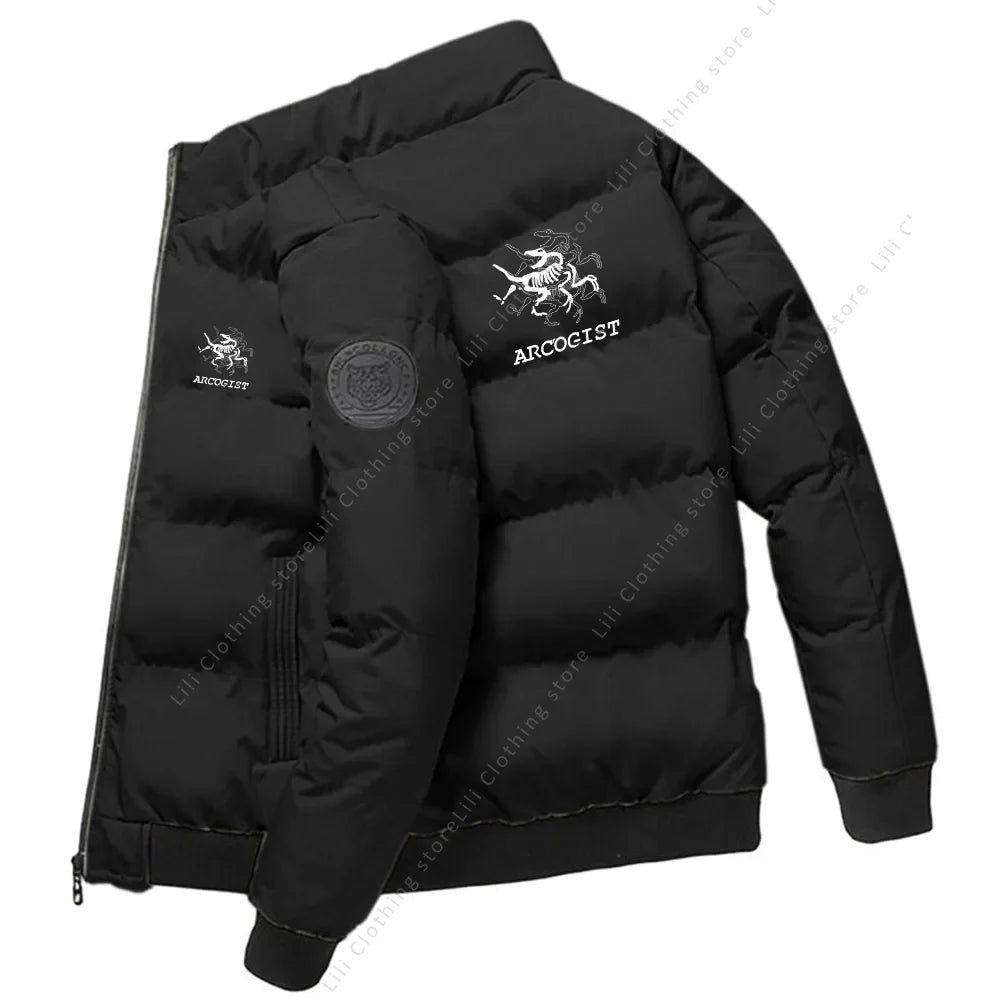 Men's Winter Jacket, Thick Warm Puffer Parka, Waterproof Down Coat