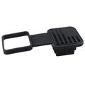 2 Inch American Flag Trailer Hitch Cover Metal Hitch Cover Fit For 2 Inch Hitch Receivers,2'' Rubber Hitch Tube Cover Plug