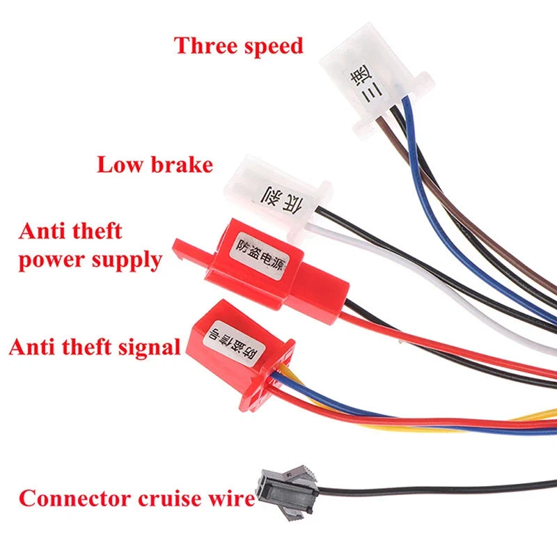 Electric Bicycle Accessories 36V/48V Bike 350W Brushless DC Motor Controller For E-bike Scooter