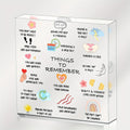 Inspirational Motivational Gifts, Mental Health Gifts, Psychology Decorations for Corner Counseling