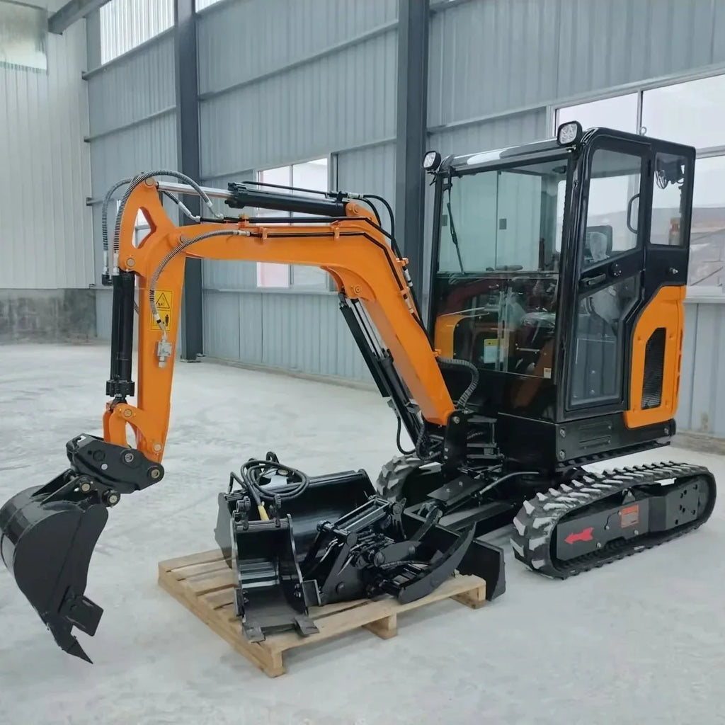 3.5 Ton Mini Excavator – EPA-Certified Compact Crawler Digger for Farm & Construction