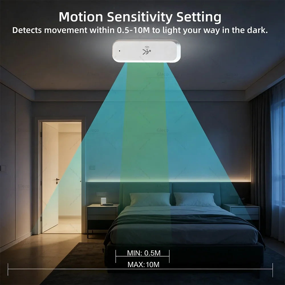 Zigbee Human Pir Motion Sensor Option Light/Temp/Humidity Detection 5 Types Available for Tuya Smart Life/MQTT Home Automation