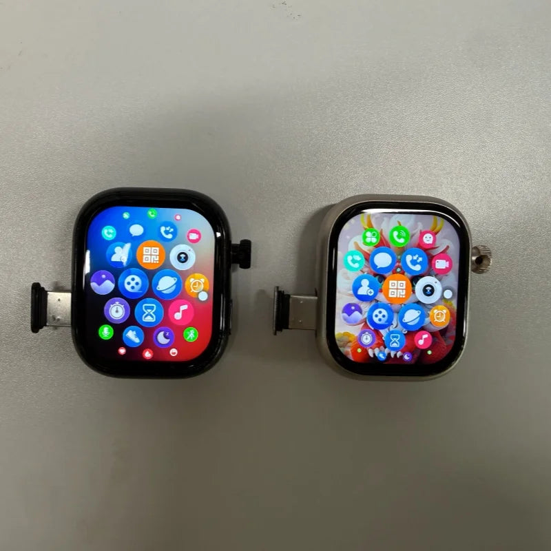 2026 New CD99 4G Smart Watch Android 180° Rotating Camera AMOLED Screen SIM Card GPS WiFi Heart Rate Monitor Waterproof Smartwat