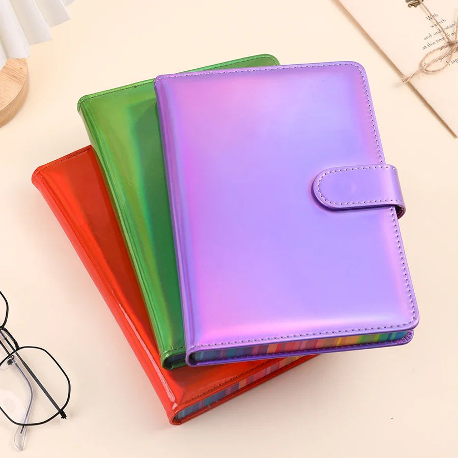 1pc Laser Gradient Notebook 360 Page Multi Color Office Stationery Hot Selling School Student Hardcover High Quality Notebook