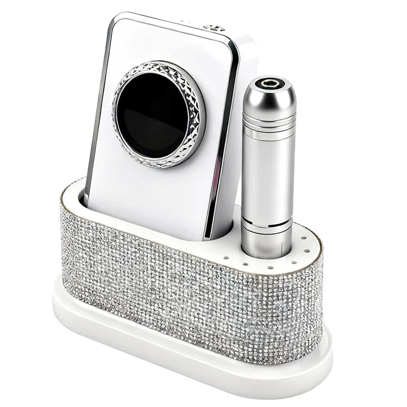 Nail Drill Bit Storage Case with Display Stand Ideal for Salon Tools and Nail Technicians