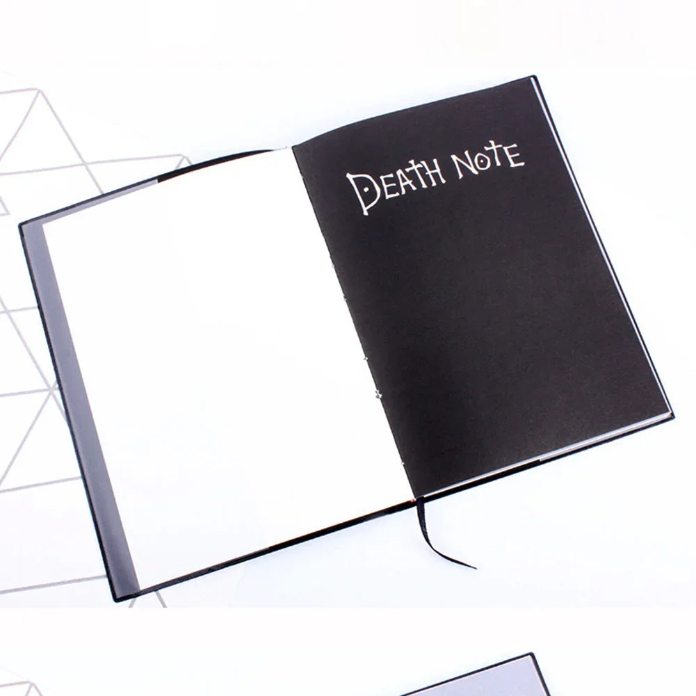 74 Sheets 20.7x14.7CM Death Note Planner Anime Diary Cartoon Book Lovely Notebook Theme Cosplay Large Dead Note Writing Notebook