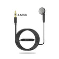 USB C Single Side Headphone for Samsung S23 FE S22 S21 S20 A53 A54 3.5mm/Type C Wired Earphone with Mic for iPhone 15 16 Pro Max
