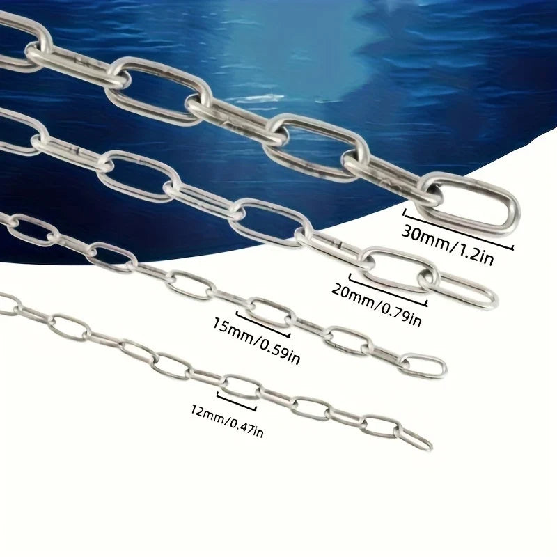 Chain, Hanging Chain, Lifting Chain, Clothes Drying Chain, Guardrail Anti-theft Chain, Stainless Steel Dog Chain