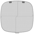 1/2Pc Stainless Steel Fine Mesh Splatter Shield Oven Grill Rack Air Fryer Basket For Ninja Foodi AG300 AG300C AG301C AG302 AG400