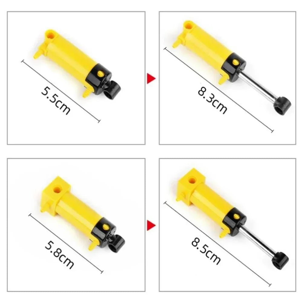 MOC Technical Hose Air Pump Tank Push Rod Putter Switch Piston Compatible With legoeds Pneumatic Parts 9641 42043 47225 61904