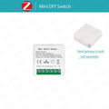 16A Wifi /Zigbee 3.0 Mini Smart DIY Switch 2 Way Control Smart Home Relay Automation Breaker Works With Alexa Google Home