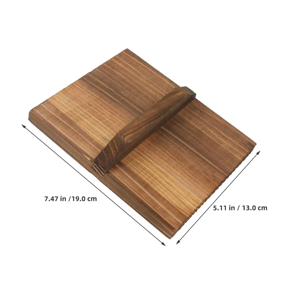 Premium Wooden Pan Lid for Tamagoyaki Pancake Frying Skillet Nonstick Flat Bottom Cookware Anti Splashing Cover Kitchen Gadget