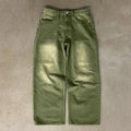 Y2K European and American men's fashion distressed casual pants hip-hop goth jeans straight pants men's clothing