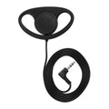 Earhook Wired Earphones Single Side Earphones Portable Headphone 3.5mm Interface Suitable For Phone PC No PTT Microphone