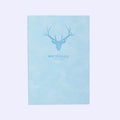 Popular A5 size deer head notebook, business notebook, portable diary, office meeting sketchbook, 180 pages