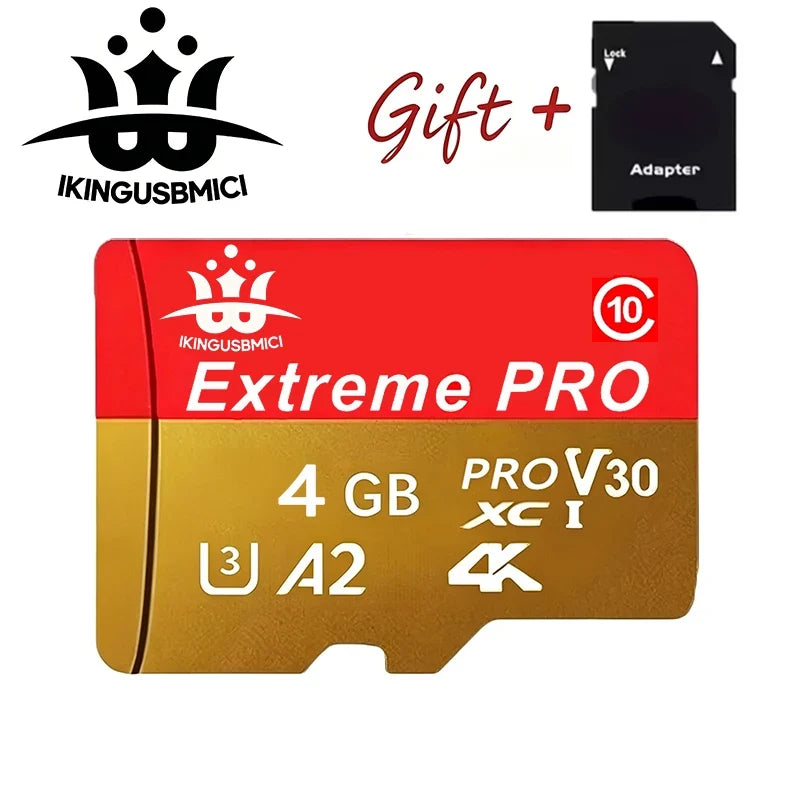 Memory Card 256GB 32GB Micro SD TF 64GB U1 V10 A1 Micro SD SDCS2 100Mb Reading Speed Class 10 Flash Micro Card for Phone
