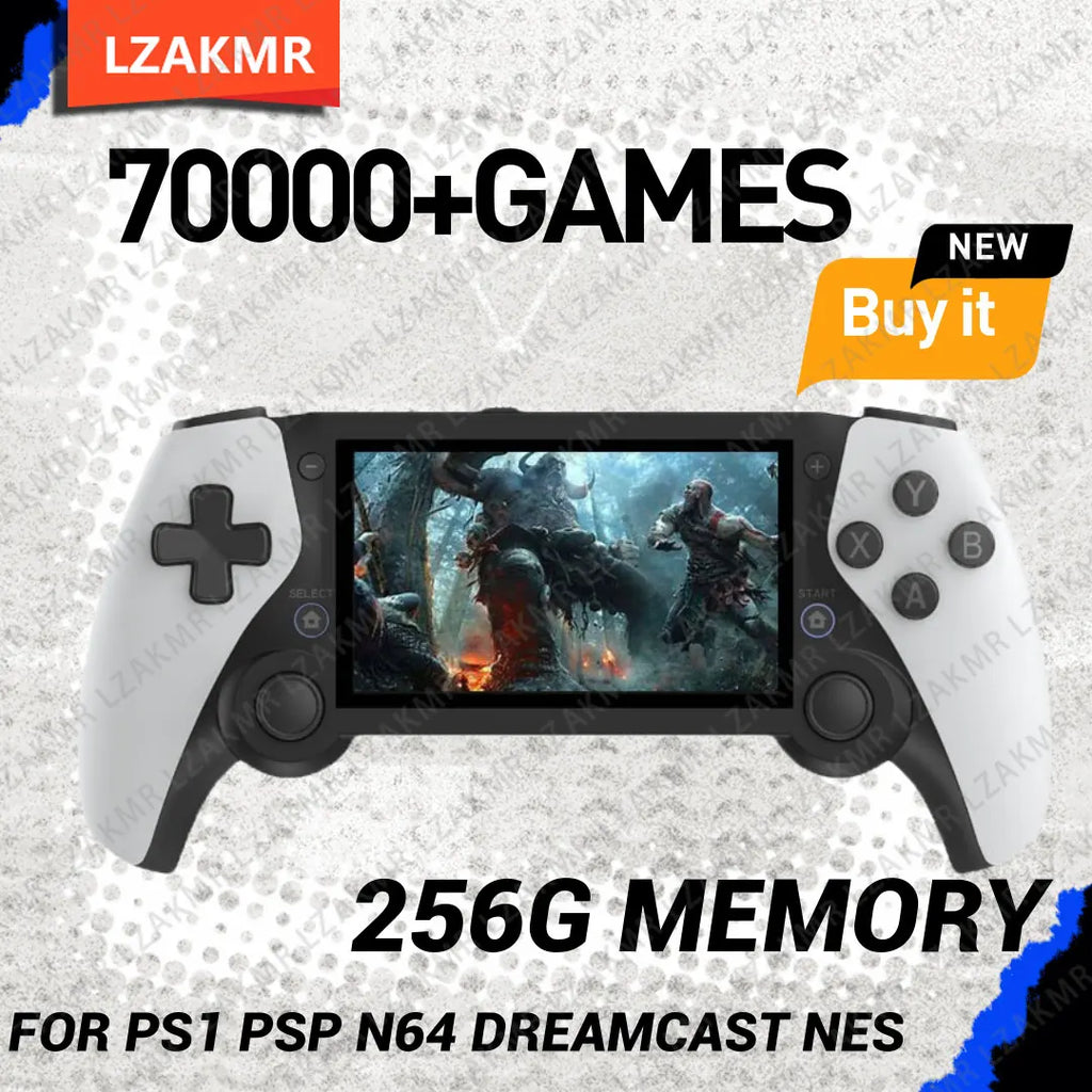 256G 70000+ Games 3D Joystick Handheld HDTV Game M25 4.3'' Screen Player Retro Portable Video Game For PSP PS1 N64 Dreamcast