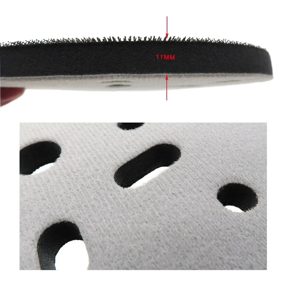 1PCS Buffing Pad 6 Inch 150mm Soft Buffer Sponge Interface Cushion Pad for Sanding Pads Automobiles Motorcycles Abrasive Tools