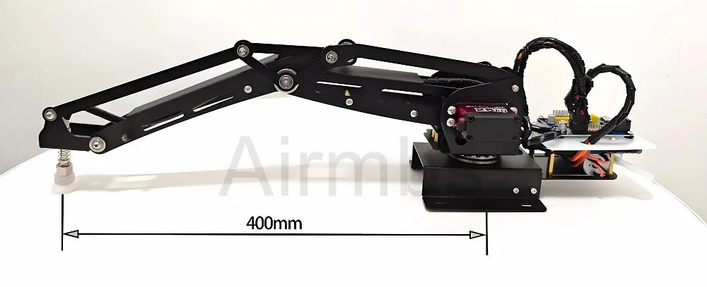 Arduino 4 DOF Robot Arm Manipulator Mechanical Arm with 25KG Digital Servo Motors Air Suction Pump DIY Robotics Toy