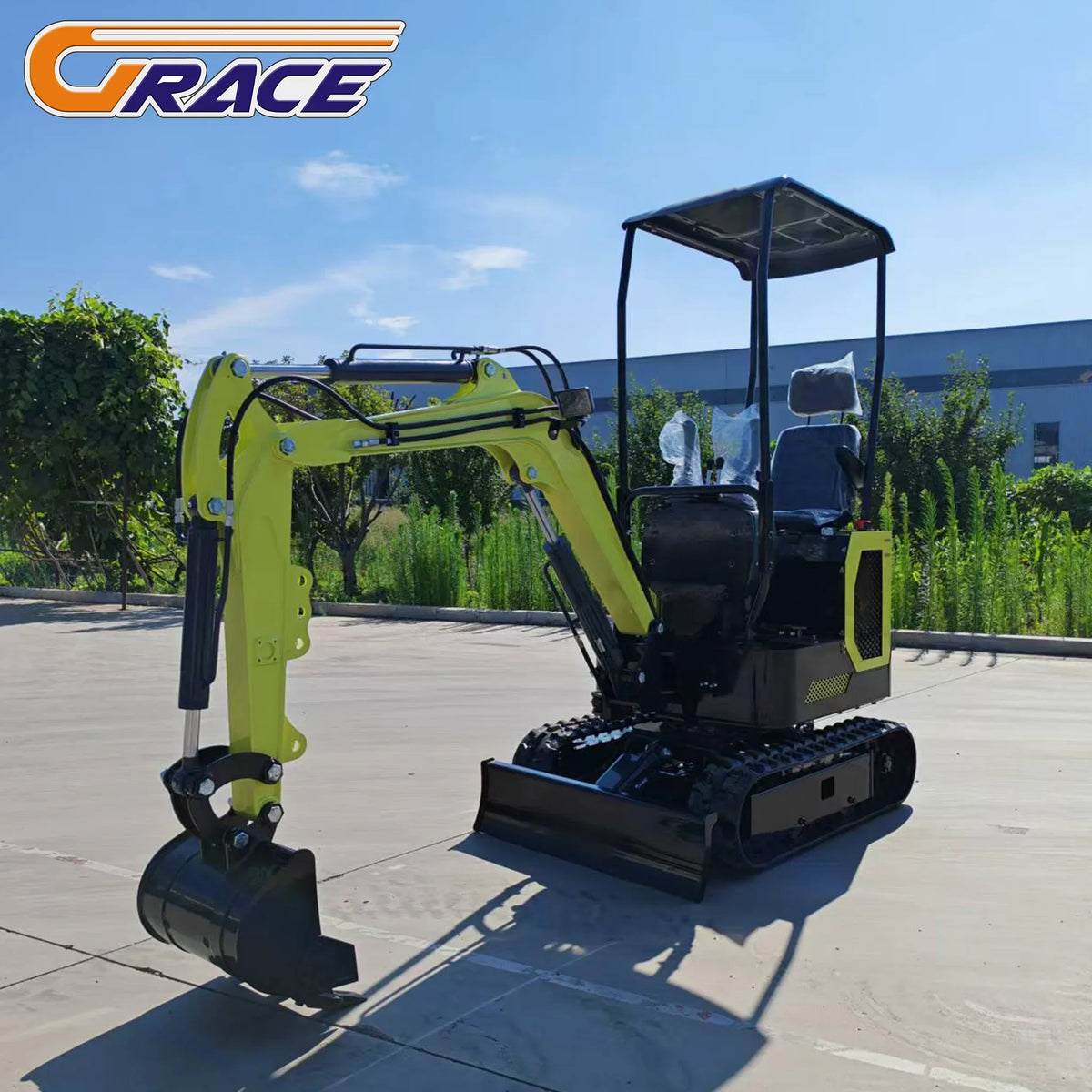 1.8 Ton Mini Excavator – Kubota Diesel Crawler Digger with Hydraulic Pilot Controls