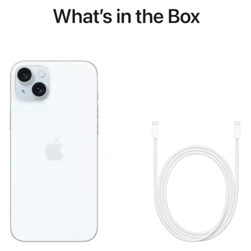 Genuine Apple iPhone 15 Plus SIM/eSIM 6.7" Super Retina OLED 128/256/512GB ROM 6GB RAM Face ID NFC A16 Original 5G Mobile Phone
