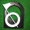 Golf Putting Trainer with Flag Indoor Golf Practice Putting Cup Hole Portable Putter Training Aid for Home Office Golfers 