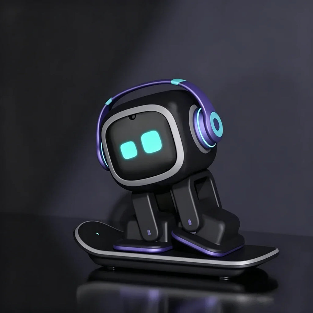 Emo Robot Voice Recognition Pet Robot AI Communication Intelligent Robot Electronic Toys Desktop Companion Robot For Kids Gift