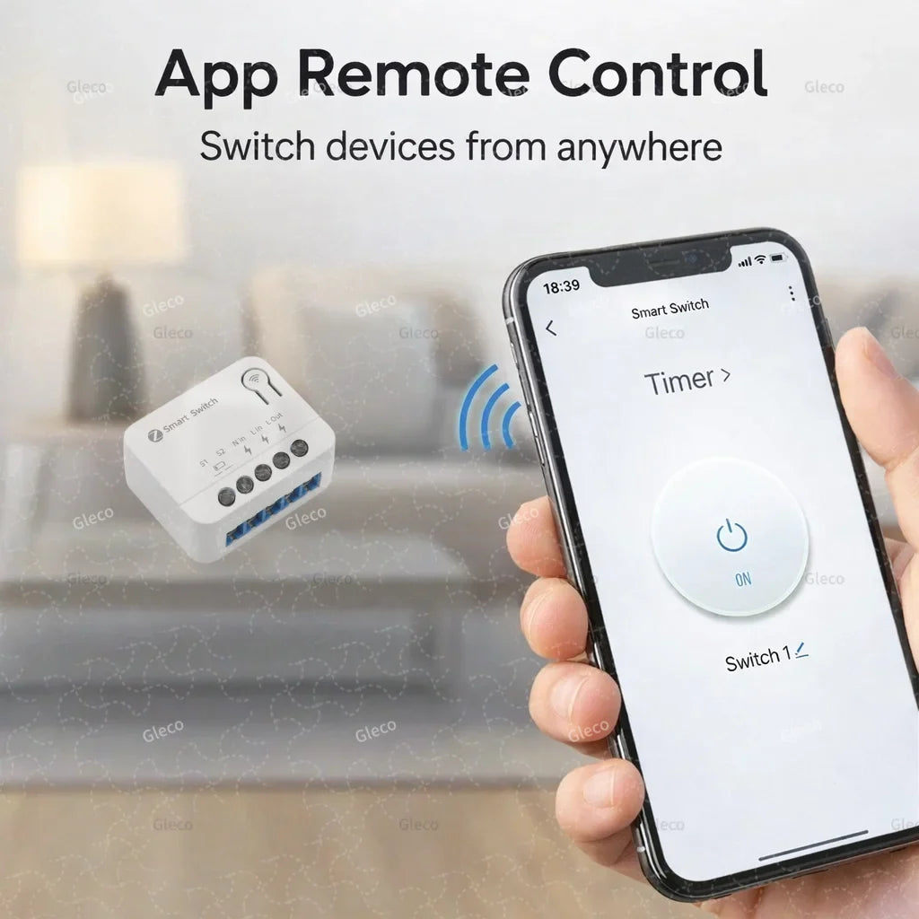 ZigBee Tuya Smart Switch Module Mini DIY Light Relay Breaker Smart Home Automation Work With Smart Life Alexa Google Hub Need