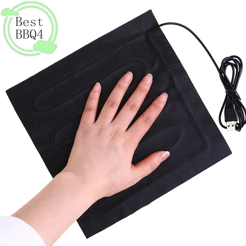 (bbq4)usb 22x22cm 5V Pet Warmer Heating Pad Electric Heater Pad Winter