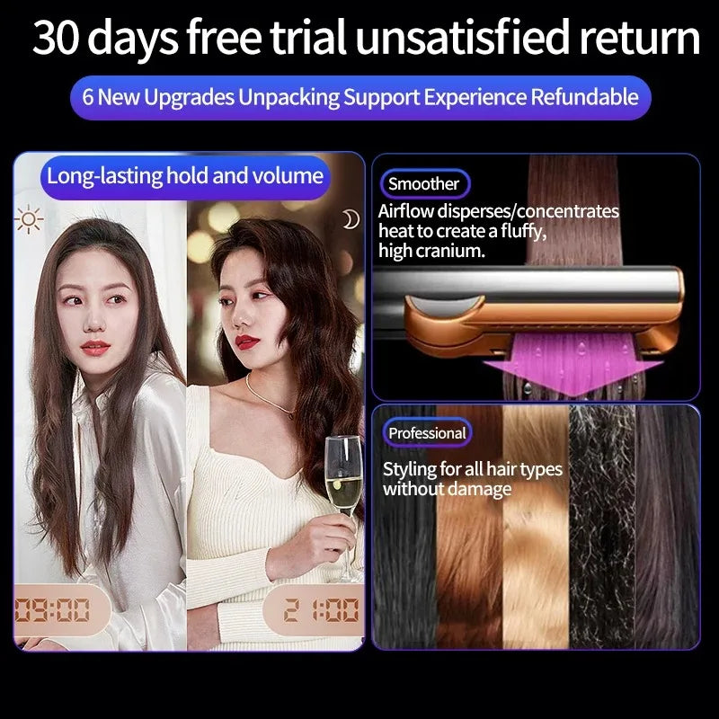 2-in-1 Professional Hair Straightener Fashion Hair Styling Essential for Smooth, Hair Straightener Sleek Looks EU/US/UK Plug