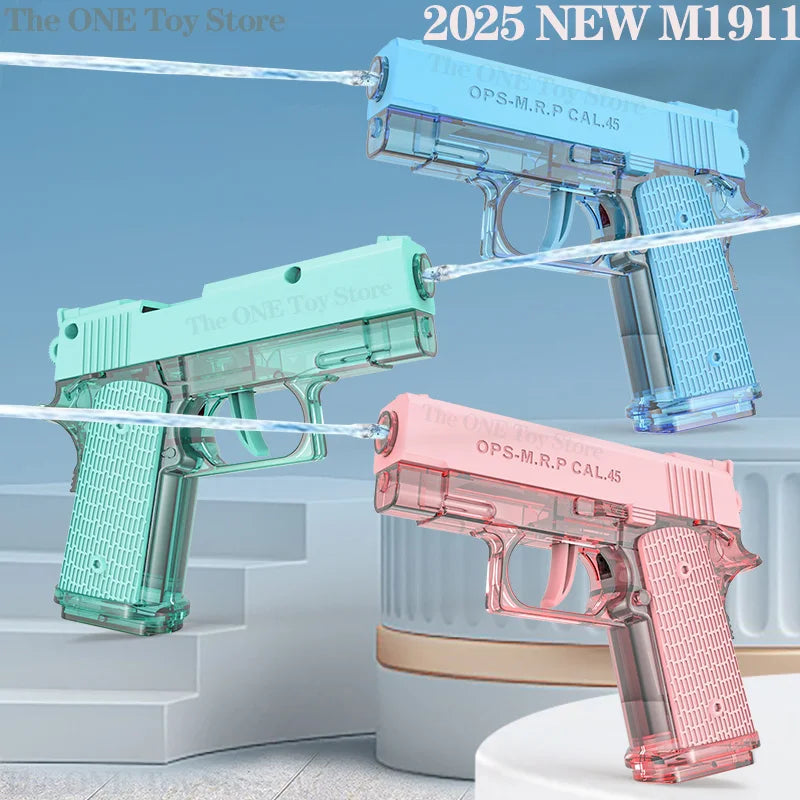 NEW M1911 Pistol Water Guns Toy Summer Pool Party Beach Shooting Games Outdoor Toys Birthday Gifts for Boys and Girls