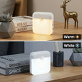 USB Charging Cupboard Lamp Dimmable White/Warm Light Motion Sensor LED Night Light for Bedroom Kitchen Stair Wardrobe Lighting