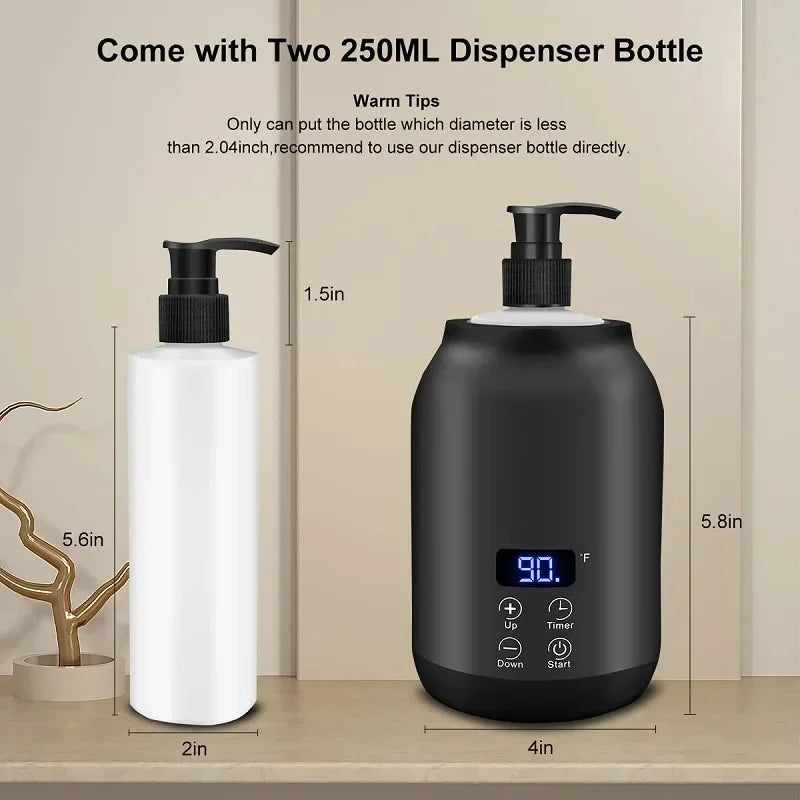 Professional Massage Oil Warmer - Fast Heating Dispenser Lotions Gels & Creams, Perfect for Home Spa Beauty Salon Facial Body