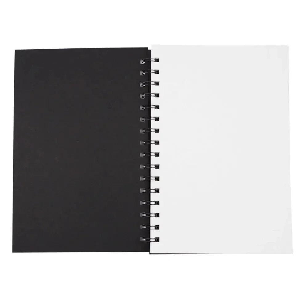 STONEGO 100-Page Kraft Paper Sketchbook - Soft Cover, Wire Bound, Unlined, Perfect for Sketching, Writing & Note