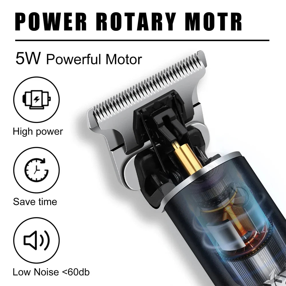 hiena Clipper Electric Hair Trimmer for men Electric shaver professional Men's Hair cutting machine Wireless barber trimmer