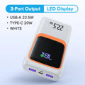QOOVI 20000mAh Power Bank External Large Battery Capacity PD 22.5W Fast Charging Portable Charger For Samsung iPhone Xiaomi