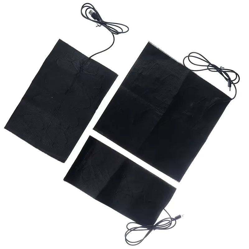 5V Temperature USB High Temperature Heater – Carbon Fiber Far Infrared Heater, Waist & Knee Pad Electric Heater 50℃-60℃